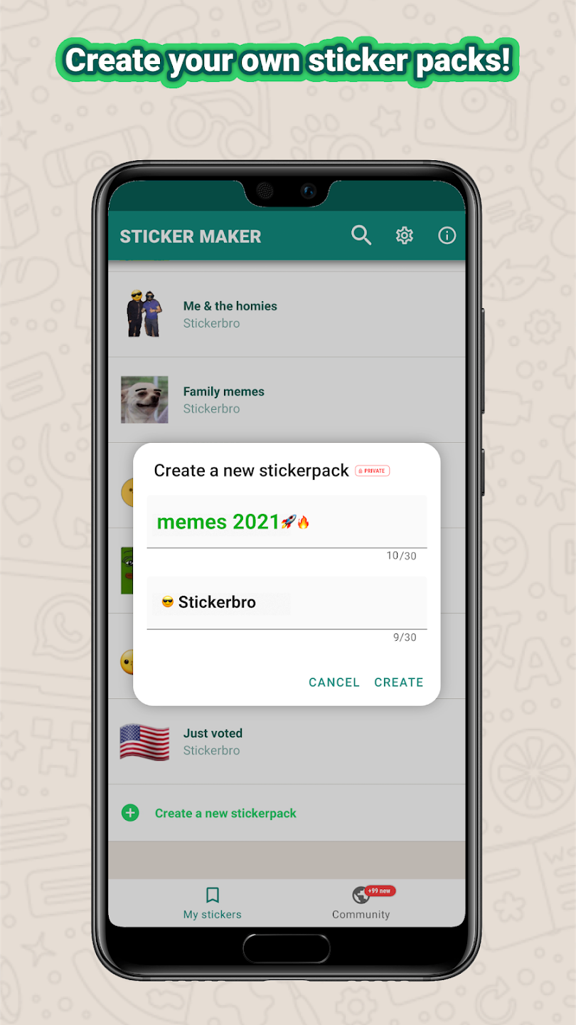 Download Sticker Maker MOD APK 2024 (Premium Unlocked)
