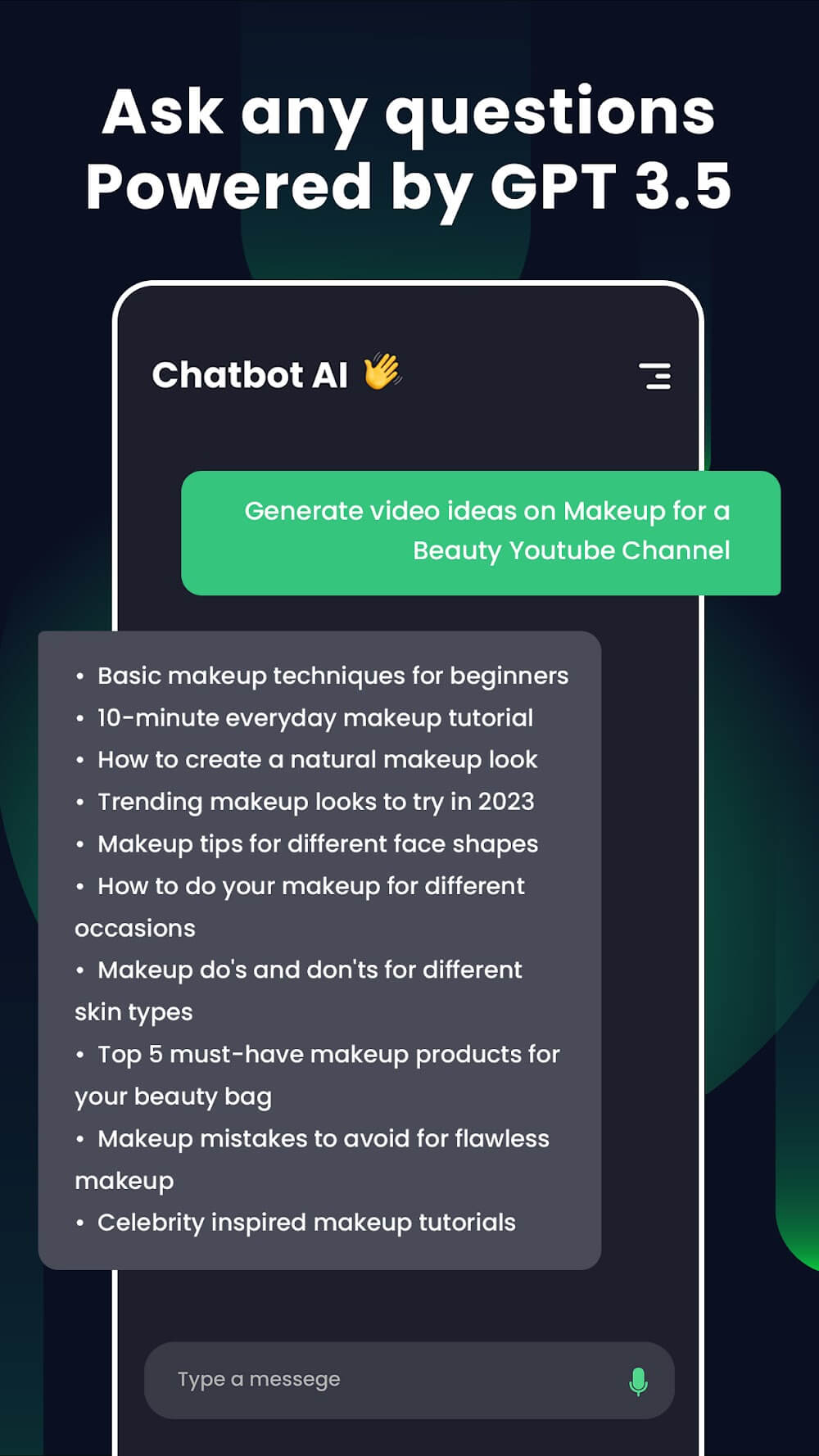 ChatAI: AI Chatbot App MOD APK 2025 (Premium Unlocked) ChatAI: AI Chatbot App MOD APK 2025 (Premium Unlocked)