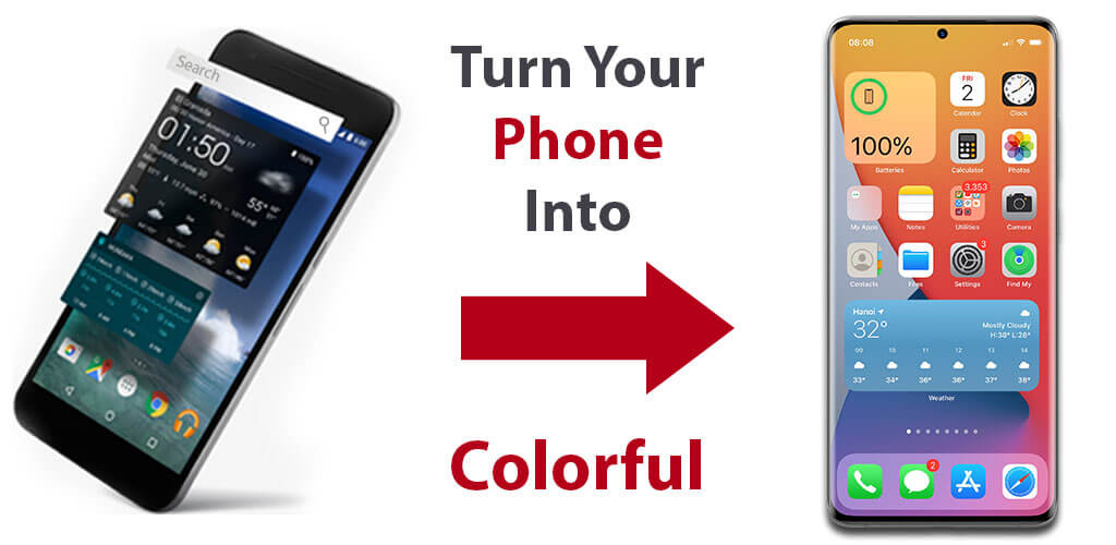 Phone 15 Launcher MOD APK 2025 (Premium Unlocked)