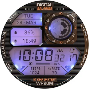 ILLUMINATOR Digital Watch face