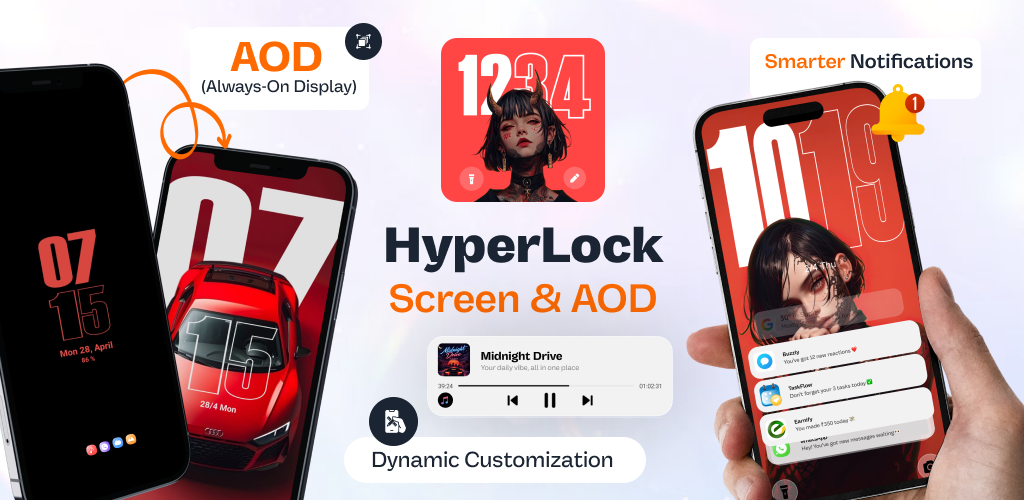 Download HyperLock Screen & AOD APK for Android (Terbaru 2026)