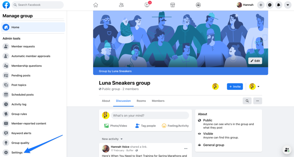 Facebook Group