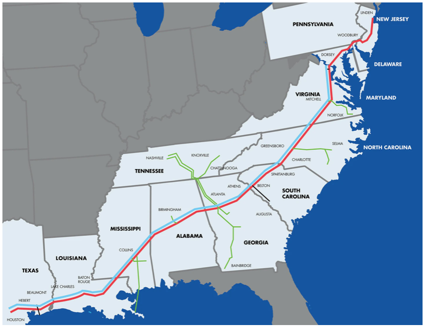 Infrastruktur Colonial Pipeline