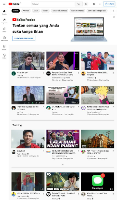 YouTube Home