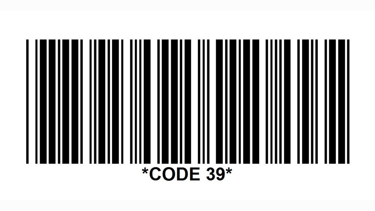 Barcode Code 39