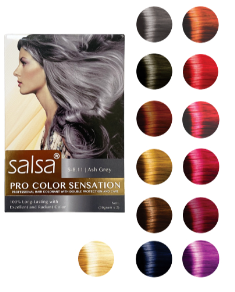 Salsa hair color