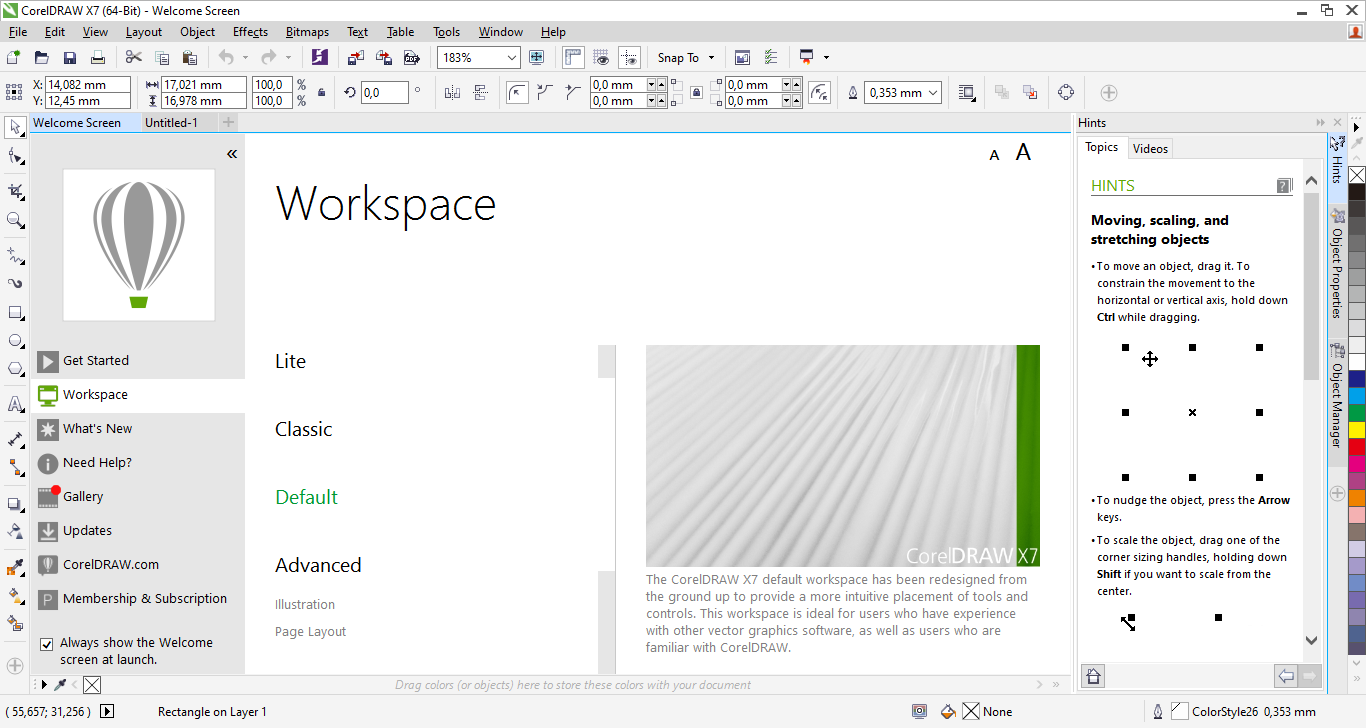 Download CorelDRAW X7 Nesabamedia 01 Terbaru
