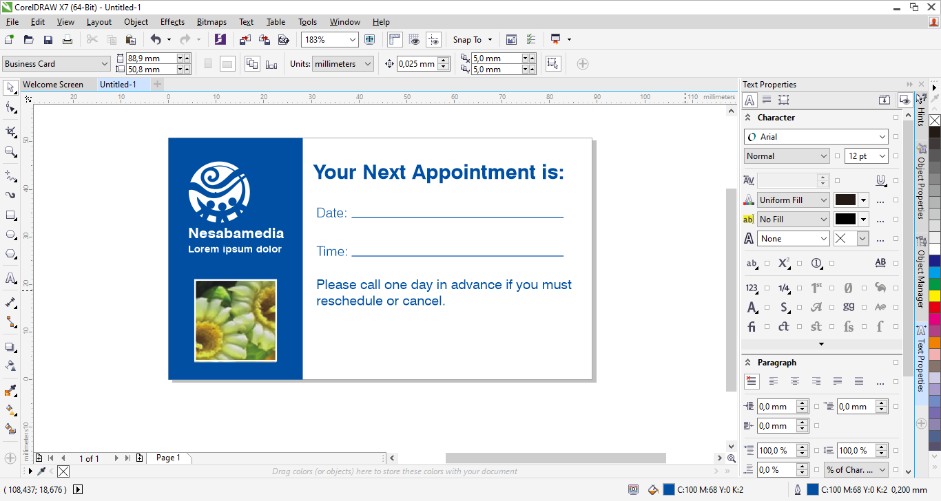 Download CorelDRAW X7 Nesabamedia 03 Terbaru