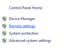 advanced system settings