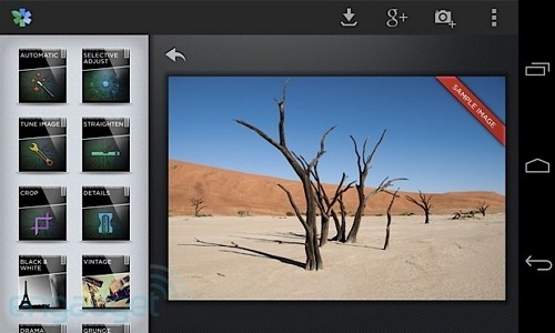 aplikasi edit foto android Snapseed