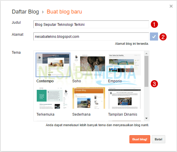 cara membuat blog gratis dan menghasilkan uang