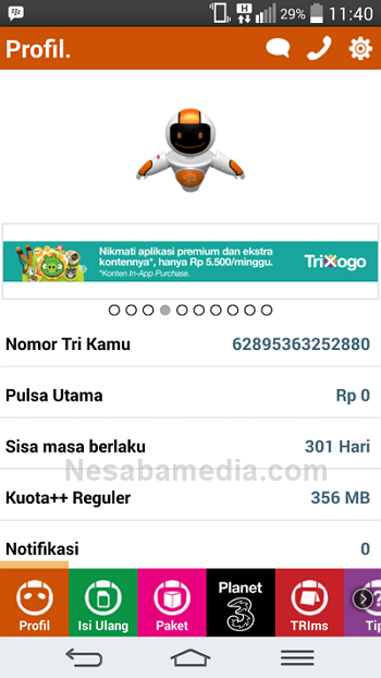 4 Cara Cek Kuota Internet 3 Tri Masa Aktif 2020 Tanpa Ribet