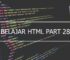 Belajar HTML Part 28: Penggunaan Elemen Input Type Password dan Submit pada Form HTML