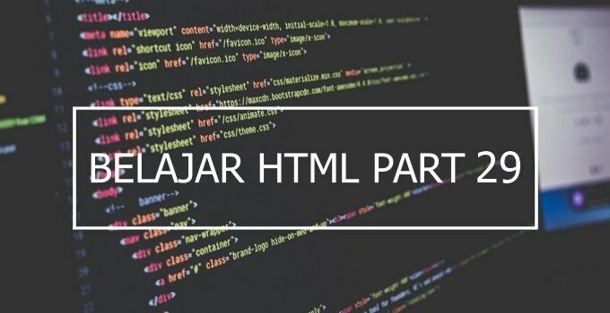 Belajar HTML Part 29: Penggunaan Atribut Readonly, Disabled, Dan Target Pada Form HTML