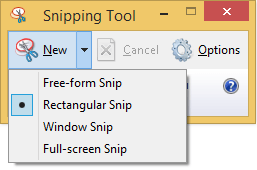 jenis-jenis snipping
