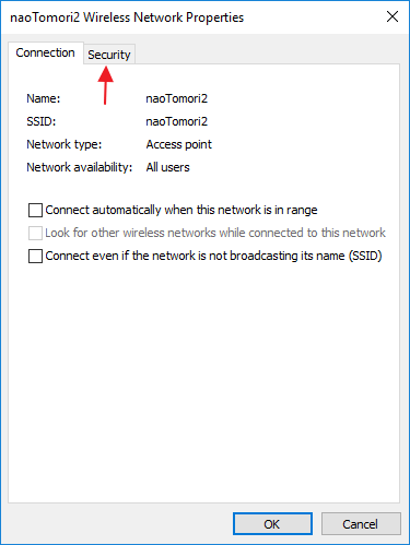 Wireless Network Properties