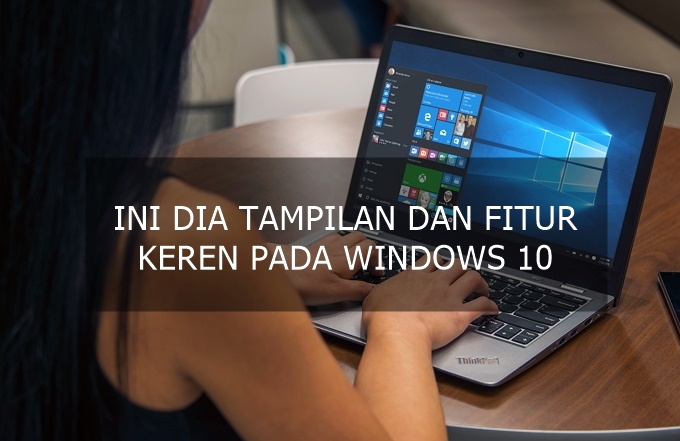 tampilan windows 10