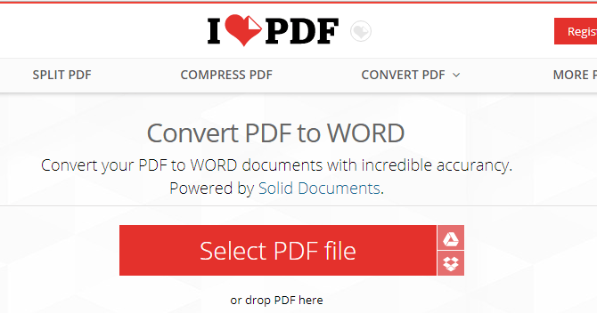 cara mengubah PDF ke Word