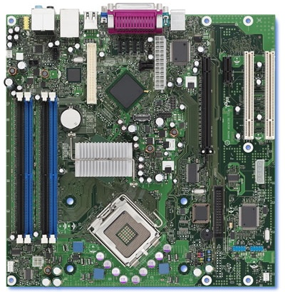 BTX motherboard