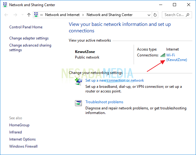 mengganti DNS 2