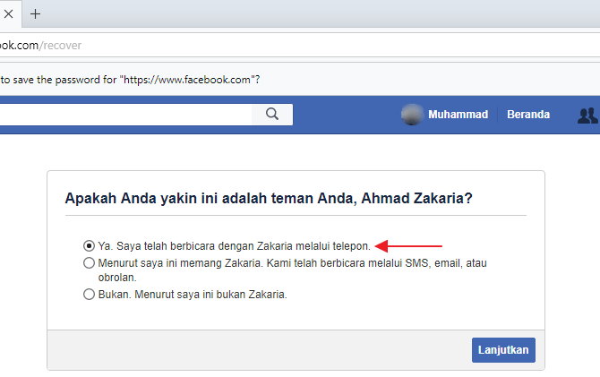 Facebook sandi www.facebook.com /hackett lupa kata Lupa Kata