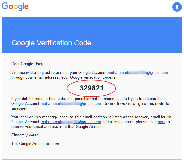 reset password gmail