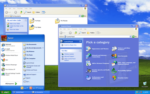 Windows XP – Oktober 2001