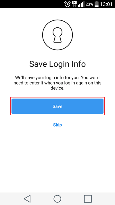 tidak perlu login lagi