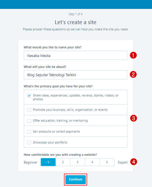  tampilan form seperti gambar dibawah