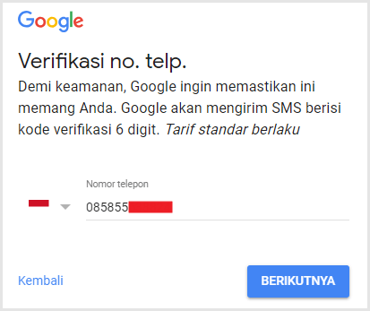 Cara buat email baru