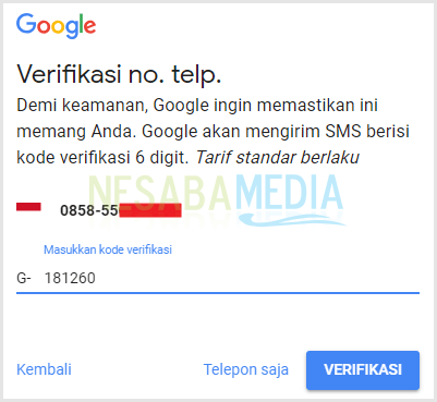 cara membuat email baru di Gmail