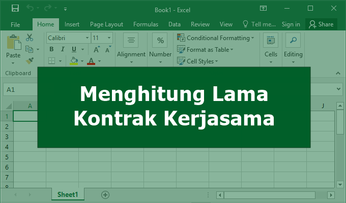 Menghitung Lama Kontrak Kerjasama