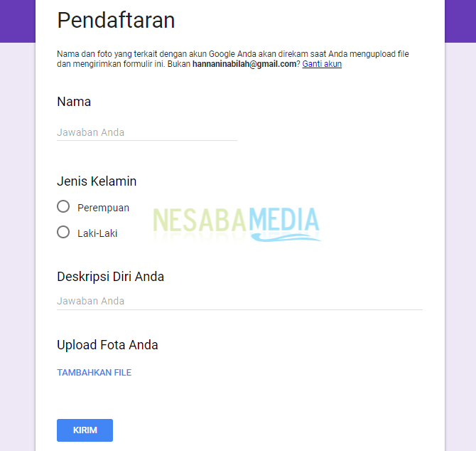 langkah membuat google from – Blog nada