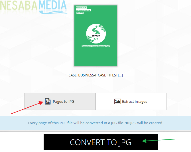 Convert to JPG