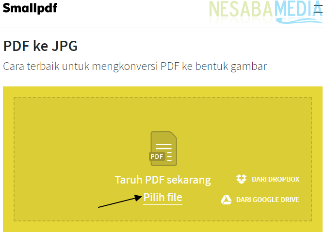 Cara Mengubah PDF ke JPG