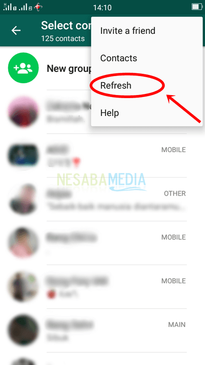 cara menambahkan kontak di whatsapp