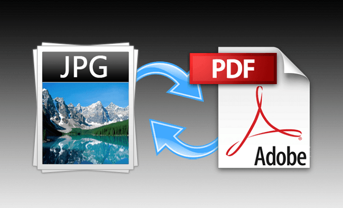 cara mengubah JPG ke PDF