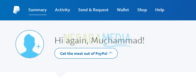 cara membuat PayPal kartu kredit