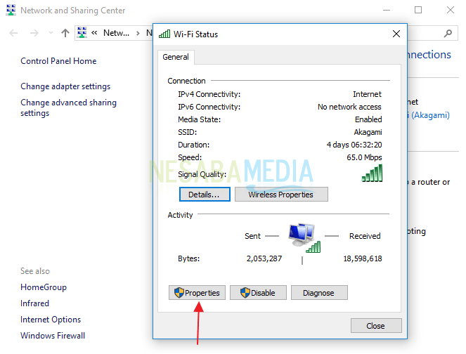 mengganti dns 3