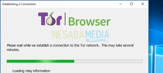 Klik connecting browser