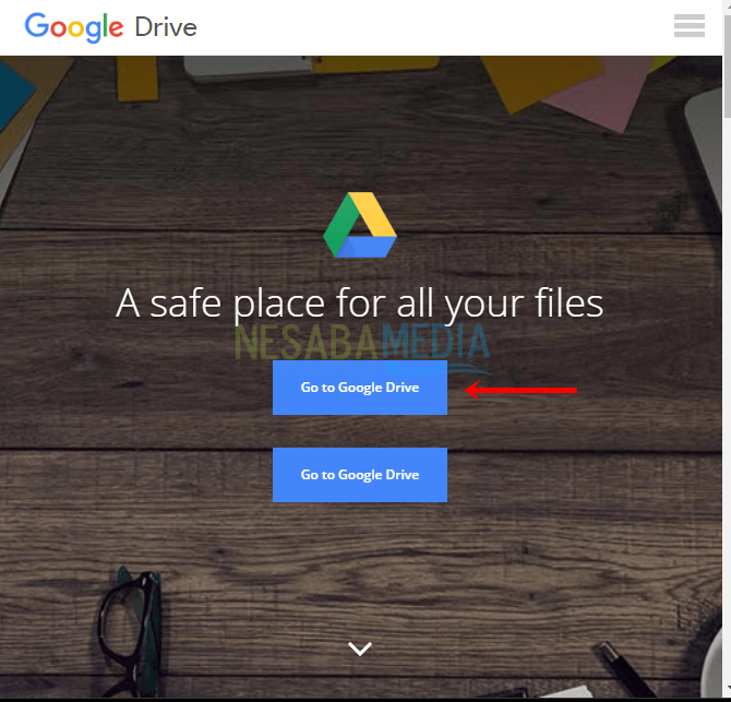cara upload file di google drive