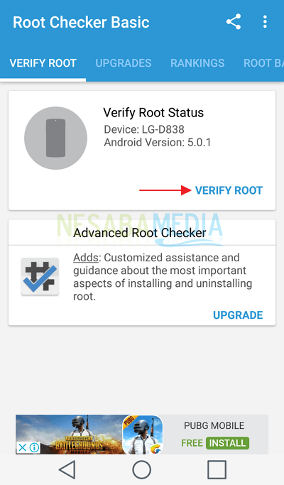Langkah 8 - root android