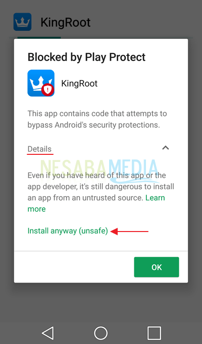 Menggunakan KingRoot 2