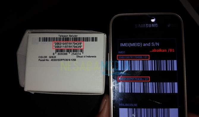 cara cek hp samsung