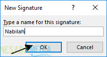 Cara Membuat Signature di Outlook 3