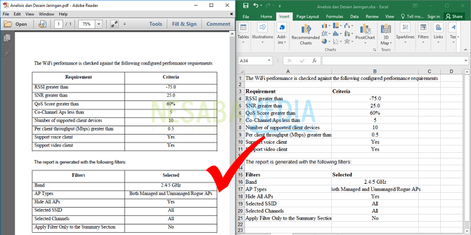 cara convert pdf ke excel di PC dan laptop