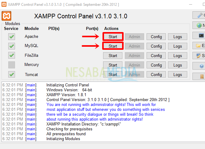 cara install wordpress di xampp