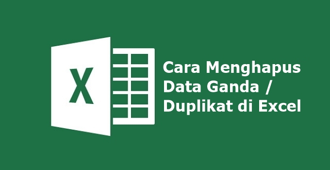 cara menghapus duplikat di excel