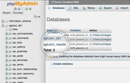 fitur-fitur phpMyAdmin