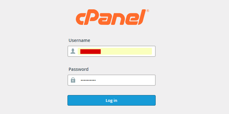 login dengan username dan password